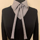 Foulard col # 10 Jacquard  mini pieds de poule