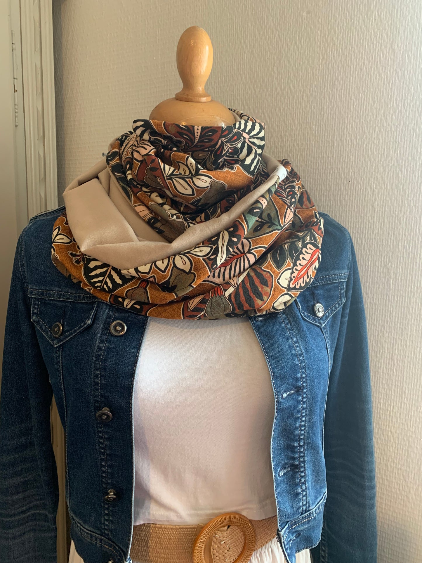 Champêtre Double snood // étole