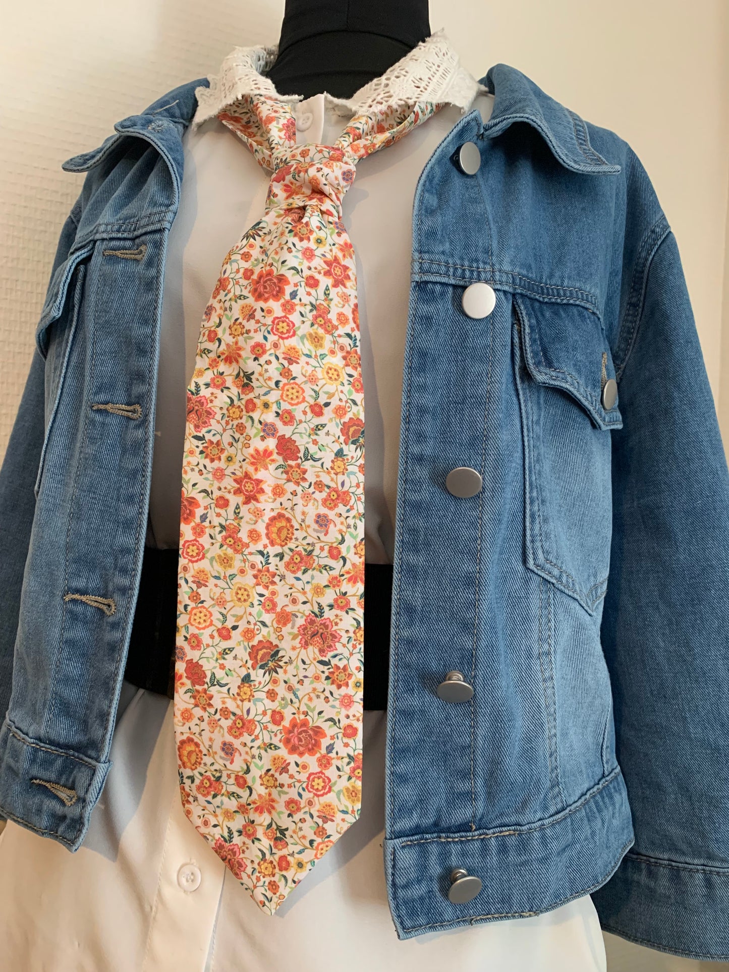 Cravate & 15  Coton français Pascaletbeatrix
