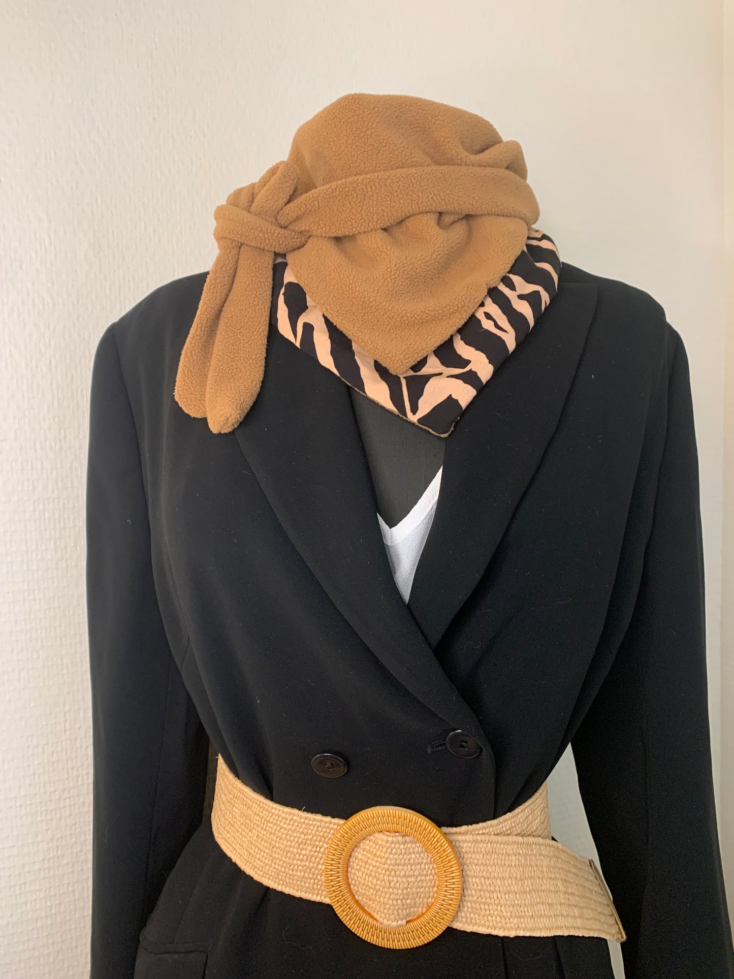 Mimi 16 Foulard forme bandana réversible polaire