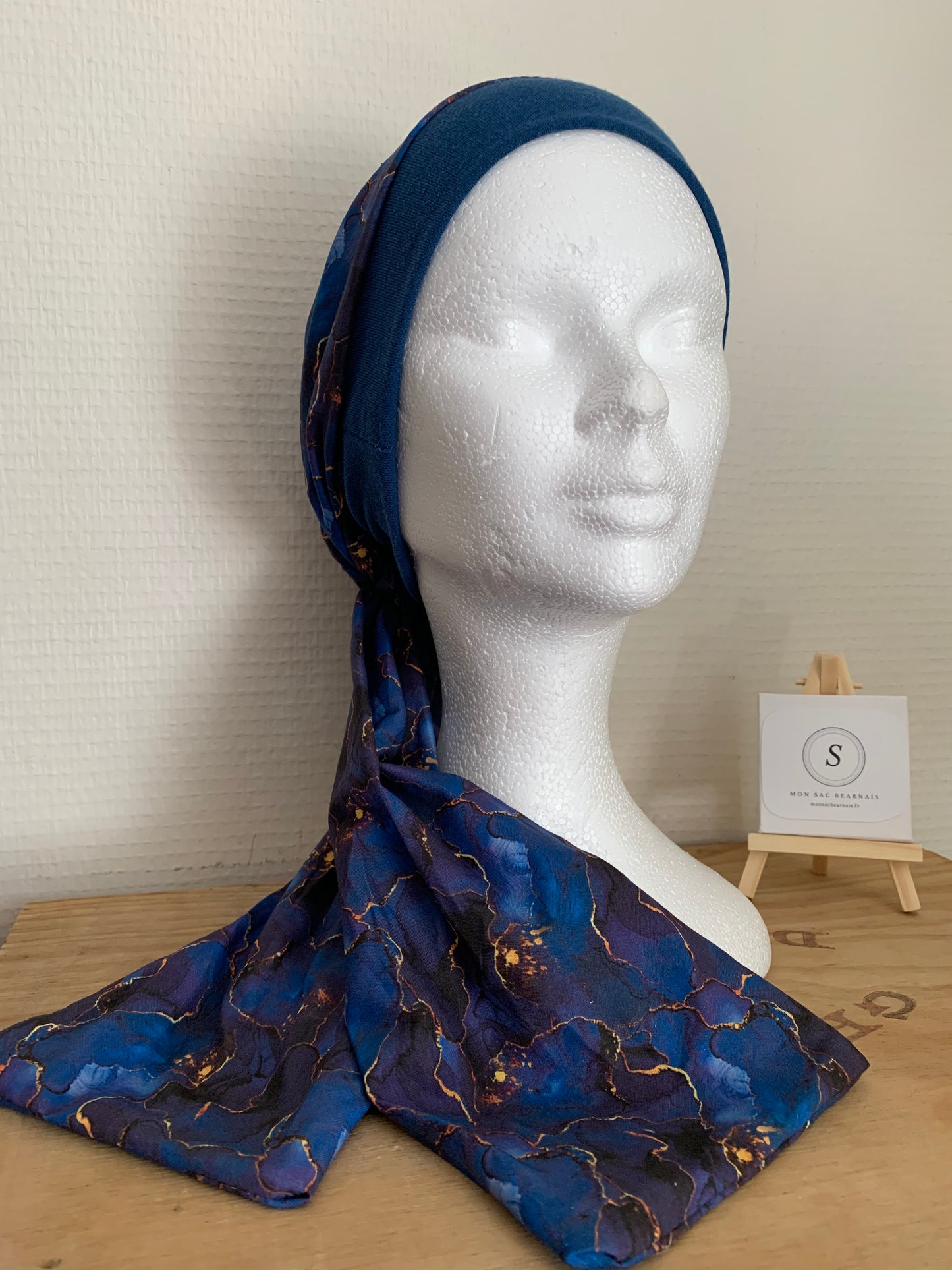 SUBLIMANT N47 Bonnet foulard coton Français