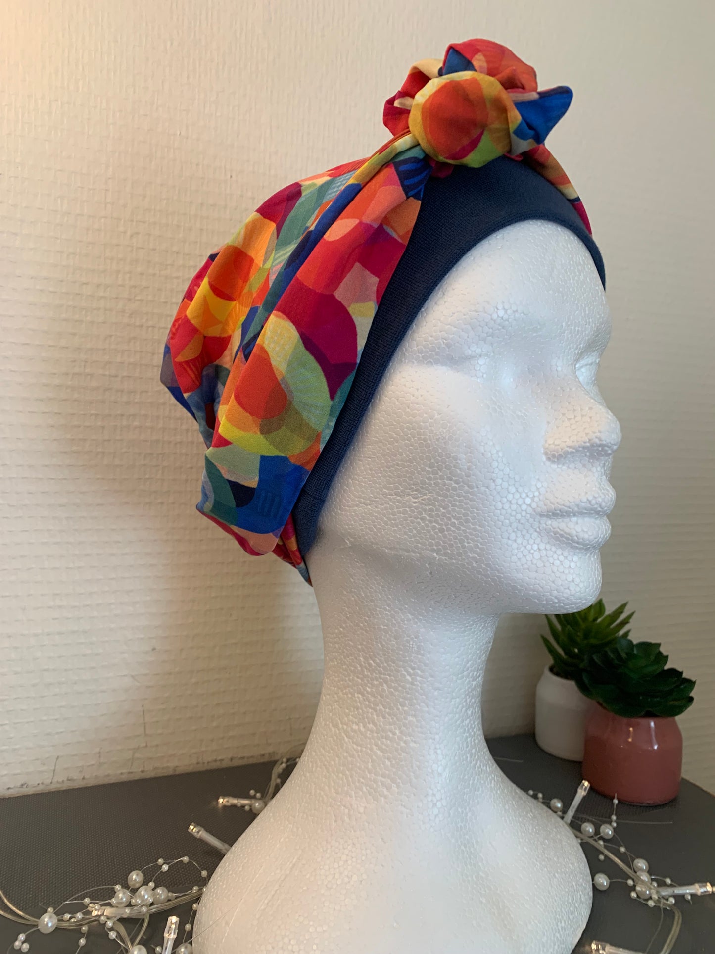 SUBLIMANT bonnet de chimiothérapie foulard légèreté N35