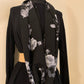 Grand gris  Double snood en viscose