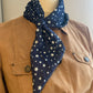 L’élégante #1 Coton bleu à étoiles