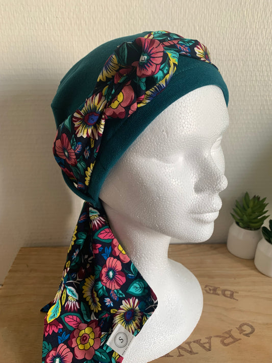 Sublimant N60 Bonnet de chimiothérapie et son foulard