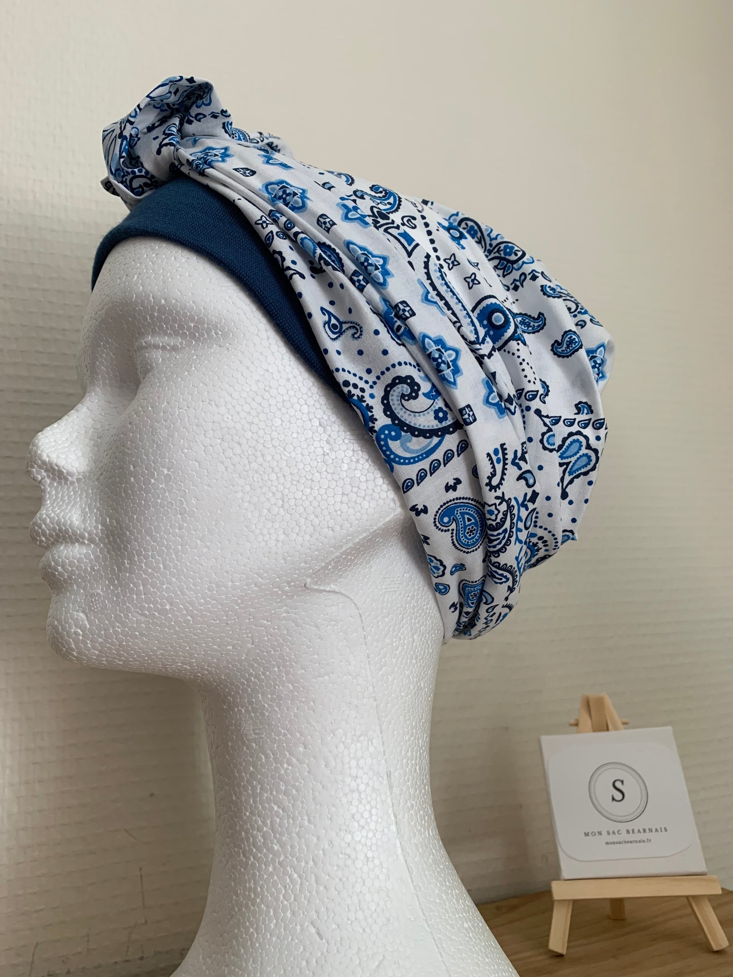 SUBLIMANT N46 Bonnet foulard Coton