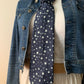 Cravate &31 Coton effet jeans