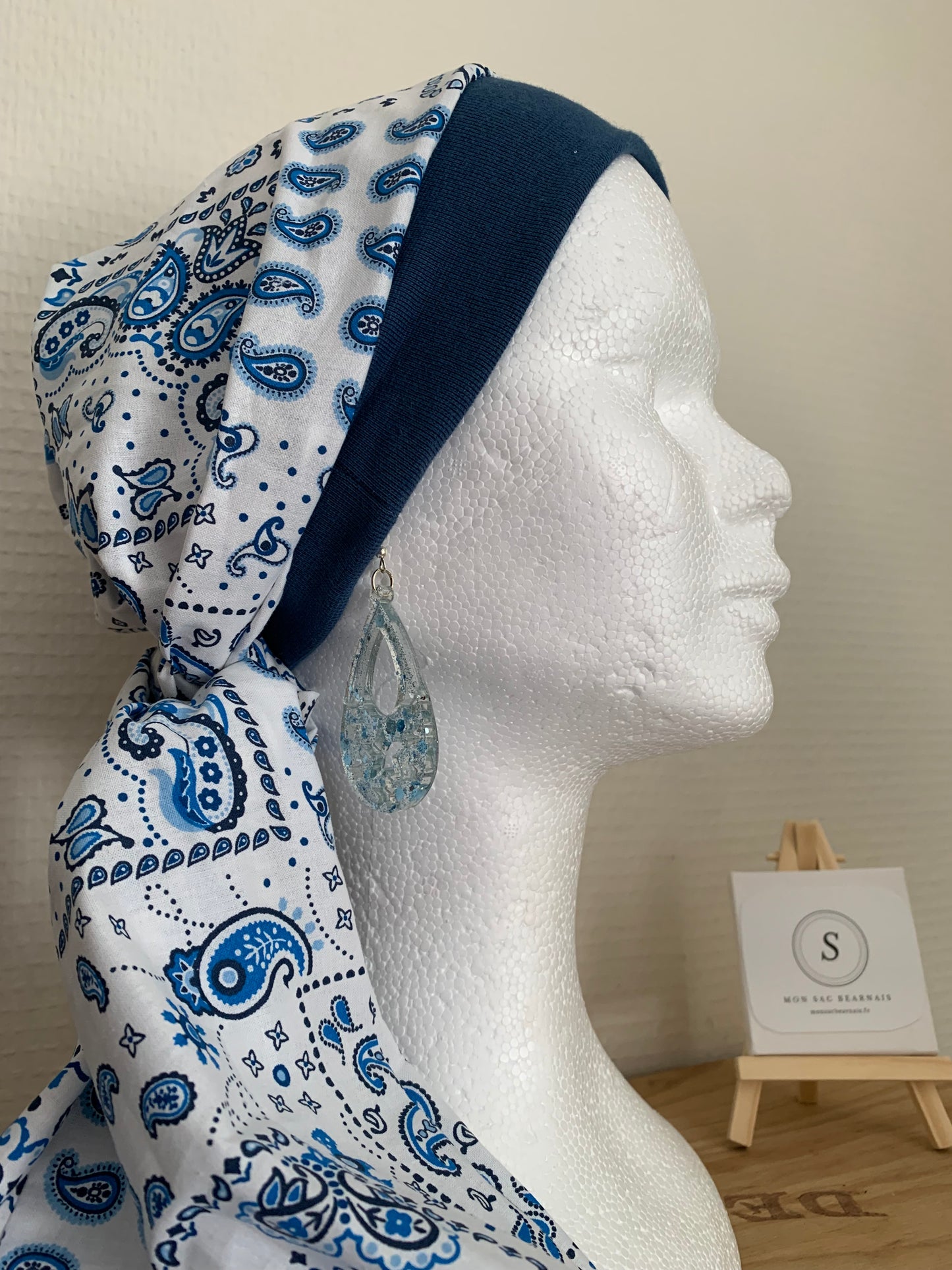 SUBLIMANT N46 Bonnet foulard Coton