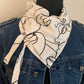 Mimi 21 Foulard façon bandana   MODÈLE UNIQUE