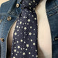 Cravate &31 Coton effet jeans