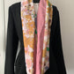 Rosy Double snood voile et viscose