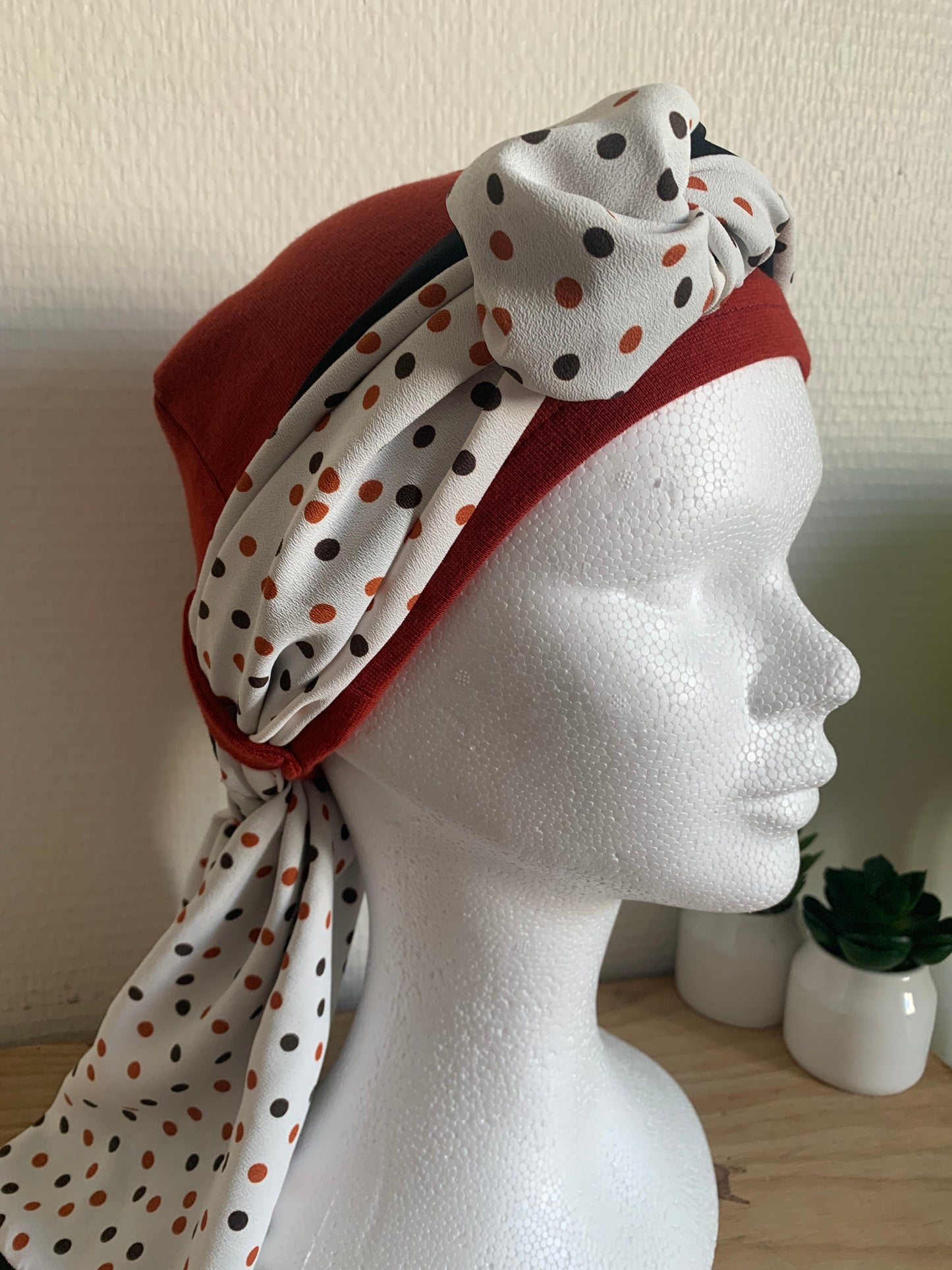 Sublimant N61 Bonnet de chimiothérapie et son foulard