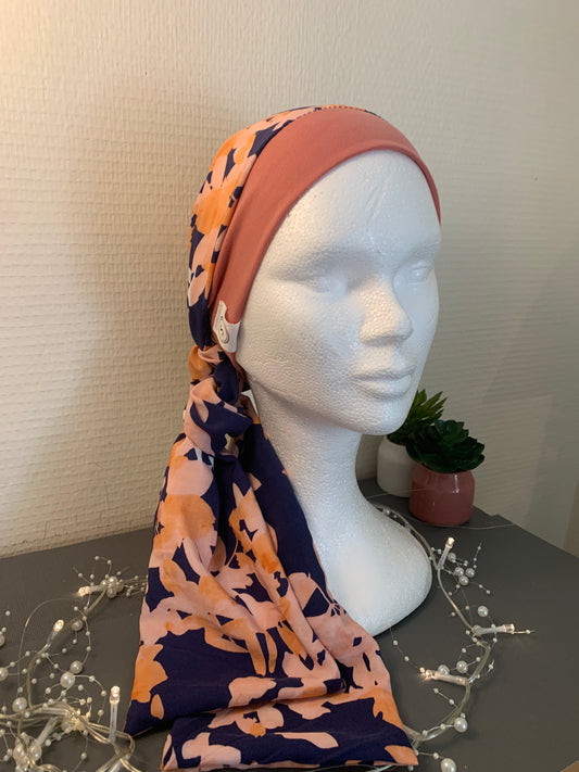 SUBLIMANT Bonnet de chimiothérapie foulard légèreté N37