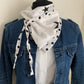 MIMI 28 Foulard bandana REVERSIBLE à lanières