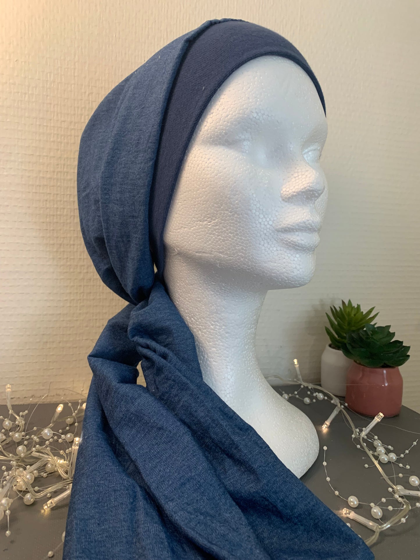 SUBLIMANT Bonnet de chimiothérapie foulard légèreté N35