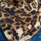 MIMI 29 Foulard bandana à lanières pointes paillettes dorées