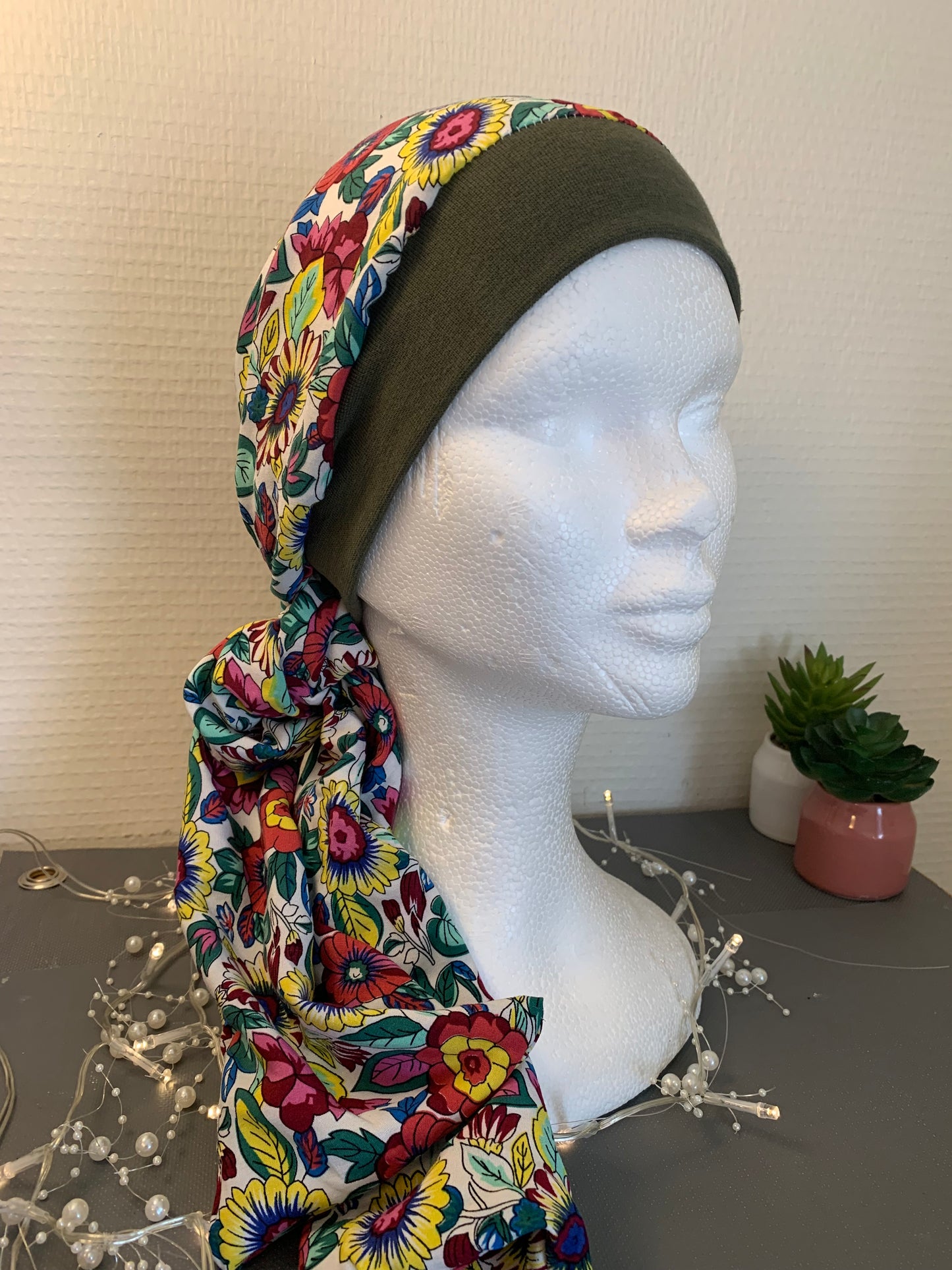 SUBLIMANT Bonnet de chimiothérapie foulard légèreté N2