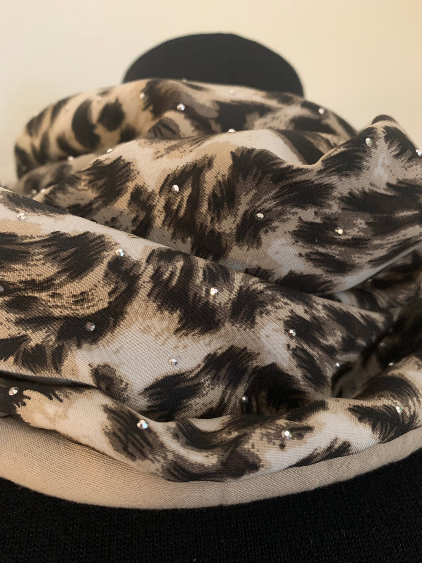 Sauvage Double snood voile RÉVERSIBLE MODELE UNIQUE