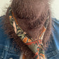 Mimi 31 Foulard façon bandana RÉVERSIBLE fausse fourrure et viscose