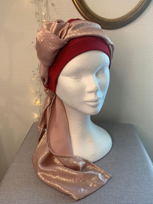 Sublimant 30 Ensemble bonnet de chimiothérapie/ alopécie et son foulard