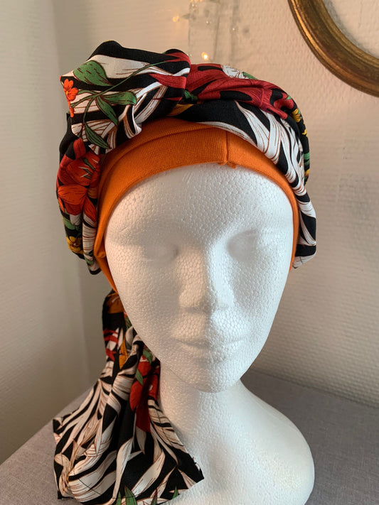Sublimant 38.O Ensemble bonnet de chimiothérapie/ Alopécie et son foulard