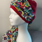 Sublimant 40.G Ensemble bonnet de chimiothérapie/Alopécie et son foulard