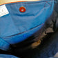 Fuji Geisha  Sac carré de jacquard et simili cuir rouge lisse