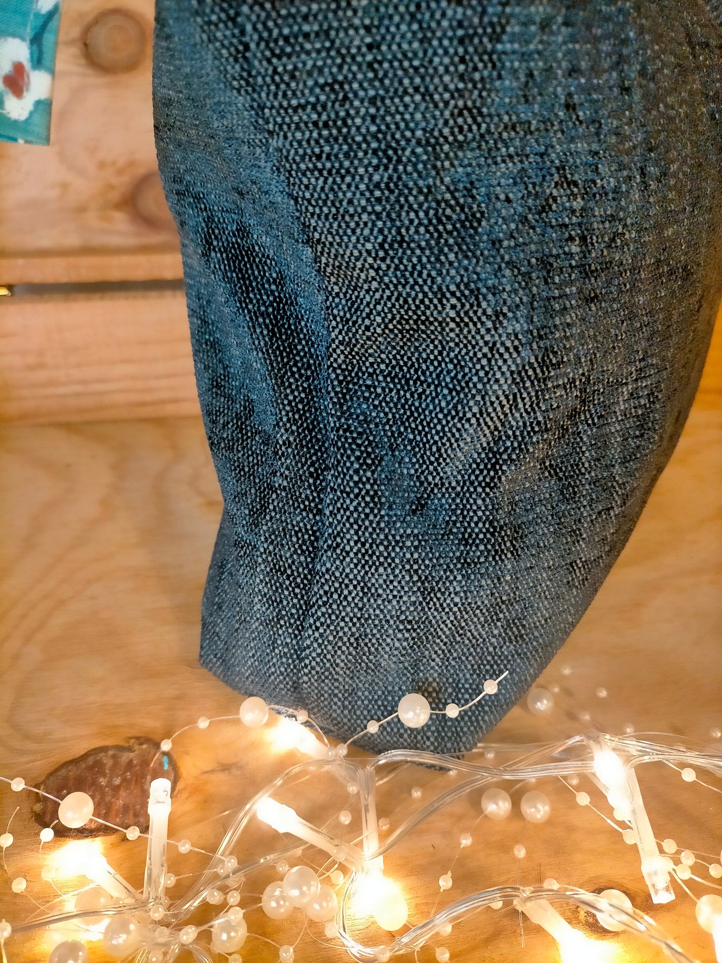 Champs de pâquerettes Sac Cabas coton effet jeans