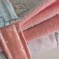 Chatons Couverture en polaire rose et coton imprimé chatons 80 x 50
