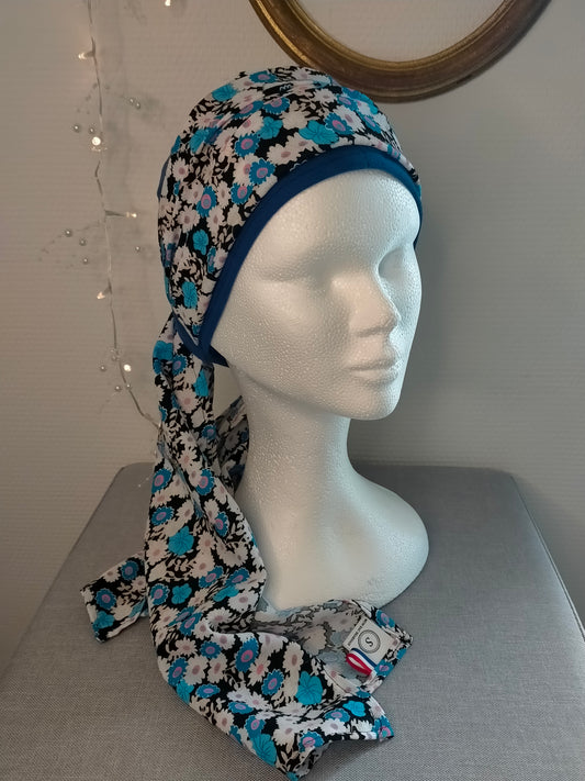 Sublimant 22 Ensemble Bonnet de chimiothérapie / Alopécie et son foulard assorti