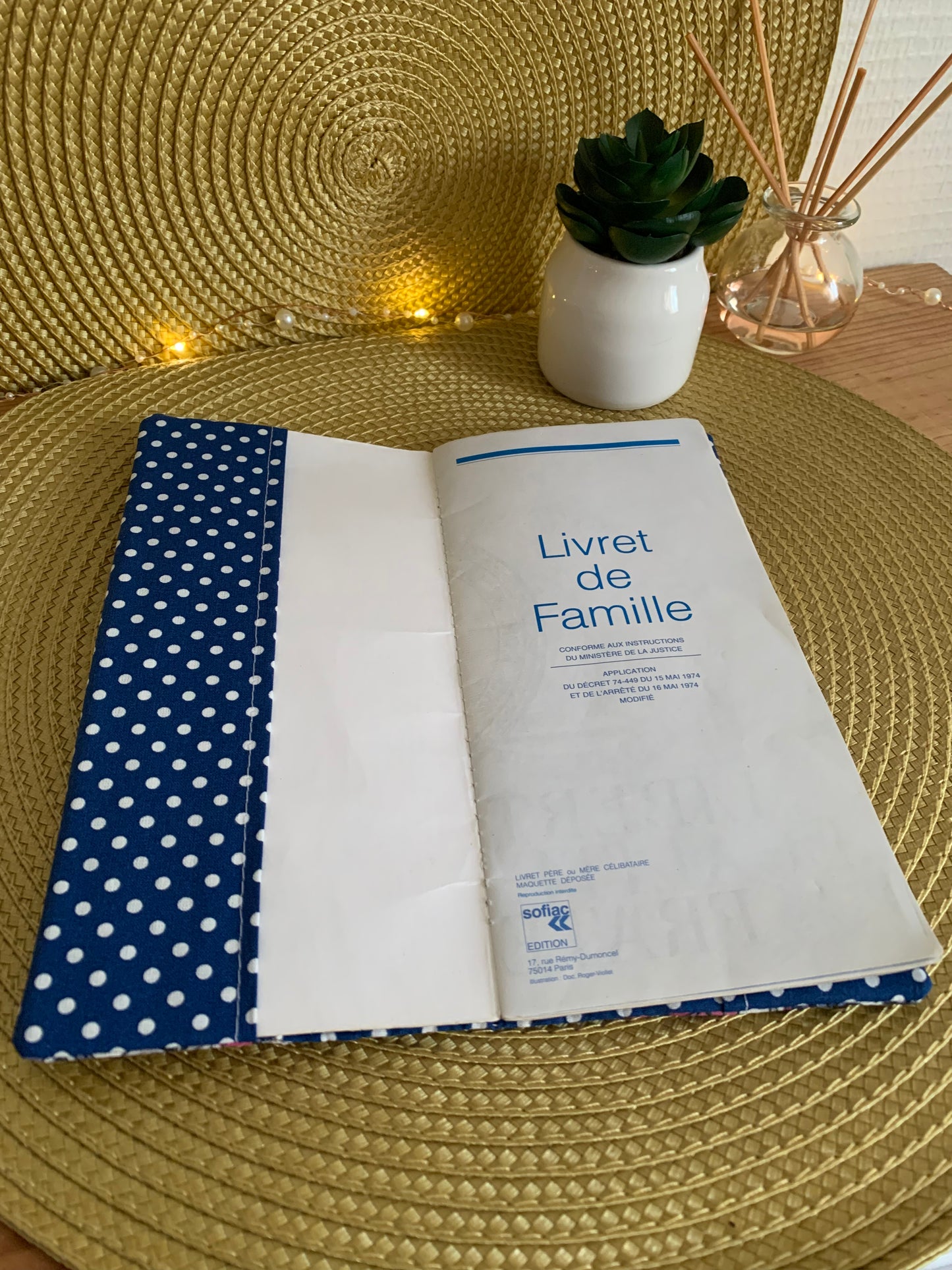 Protège livret de famille 7