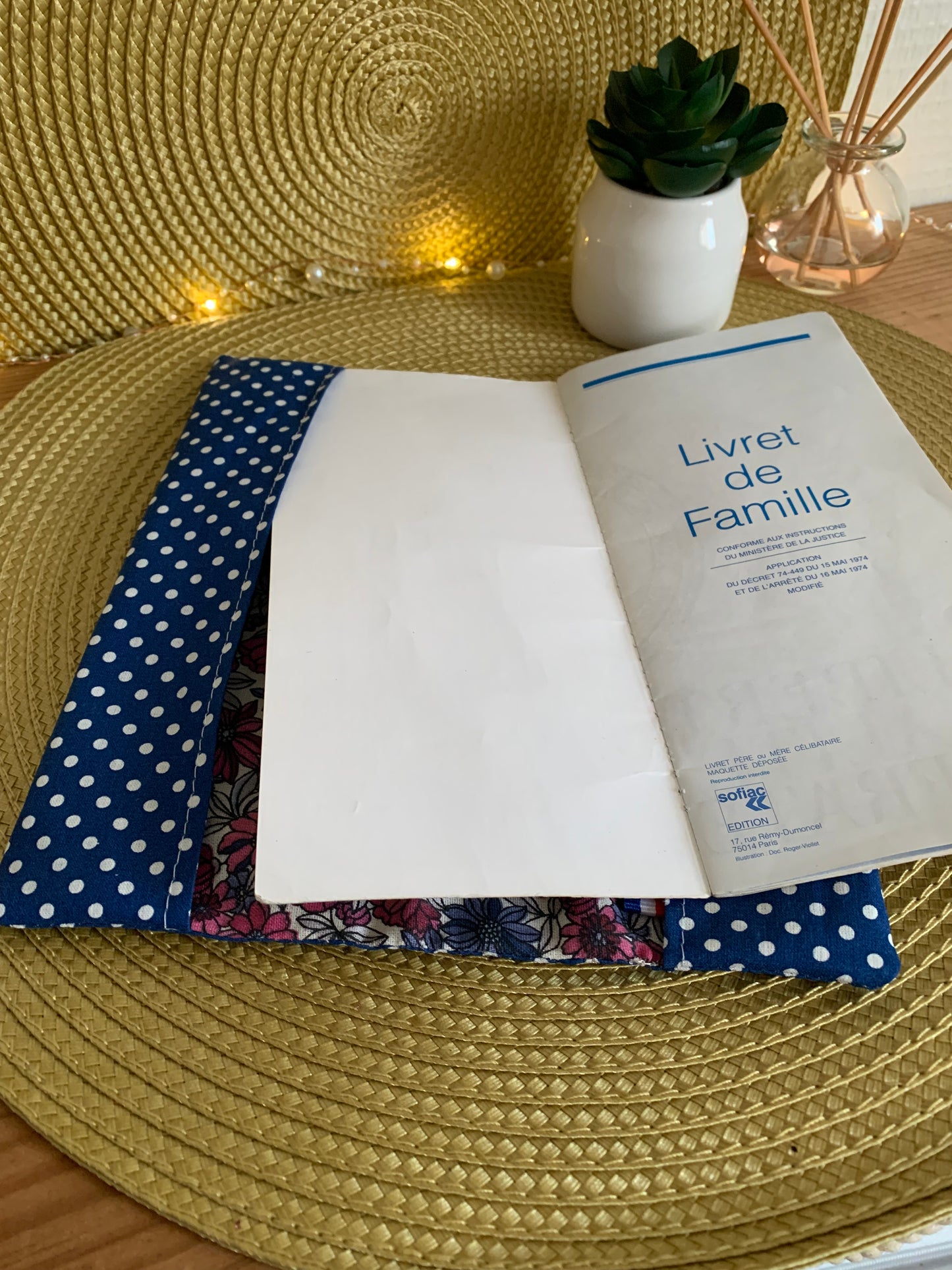 Protège livret de famille 7
