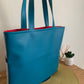 Jack le chien Sac en simili cuir bleu canard