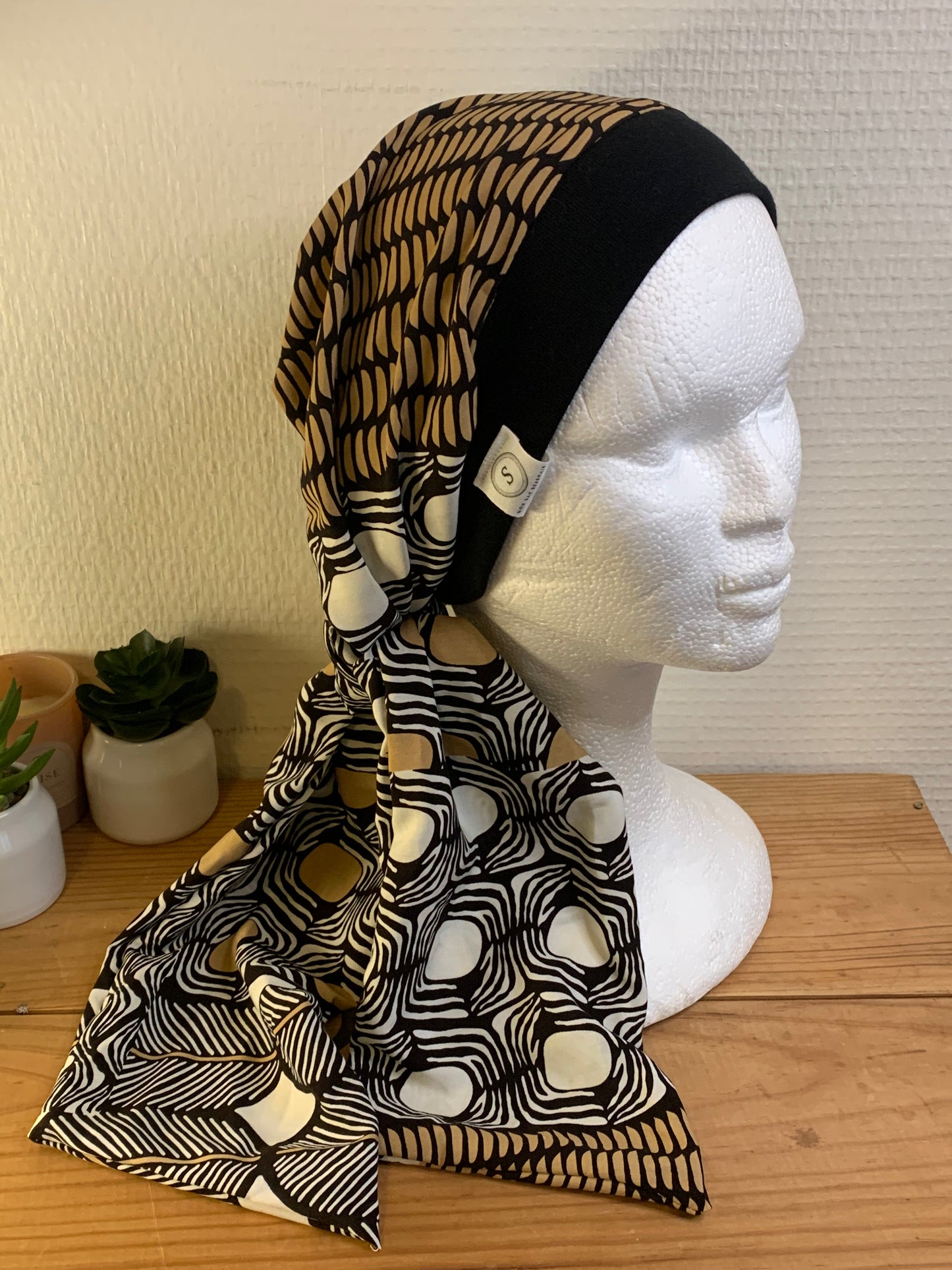 SUBLIMANT Bonnet de chimiothérapie foulard légèreté N8