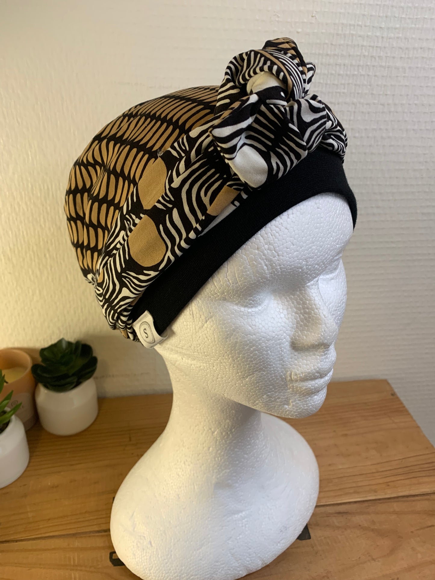 SUBLIMANT Bonnet de chimiothérapie foulard légèreté N8