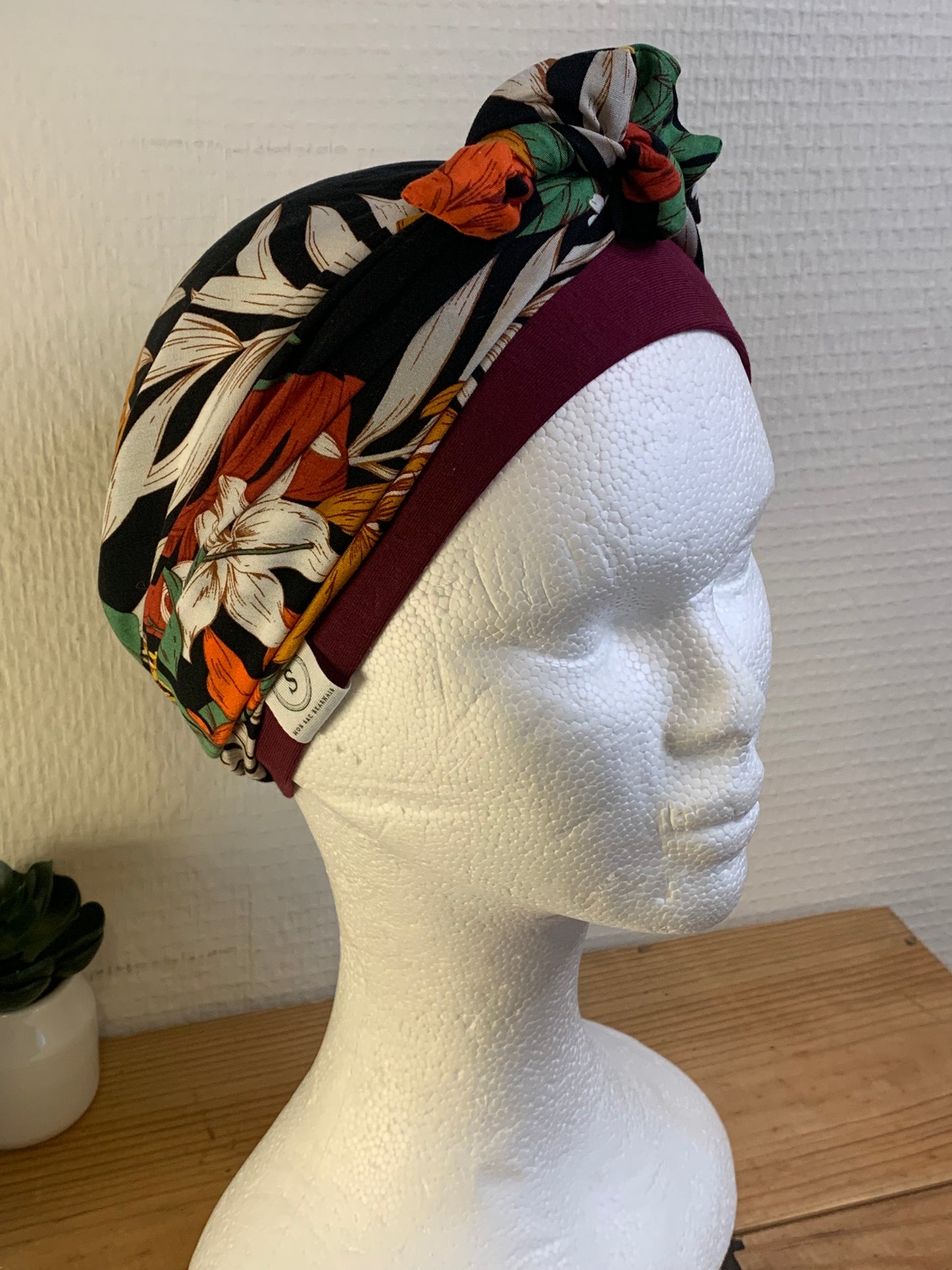 SUBLIMANT Bonnet de chimiothérapie foulard légèreté N10