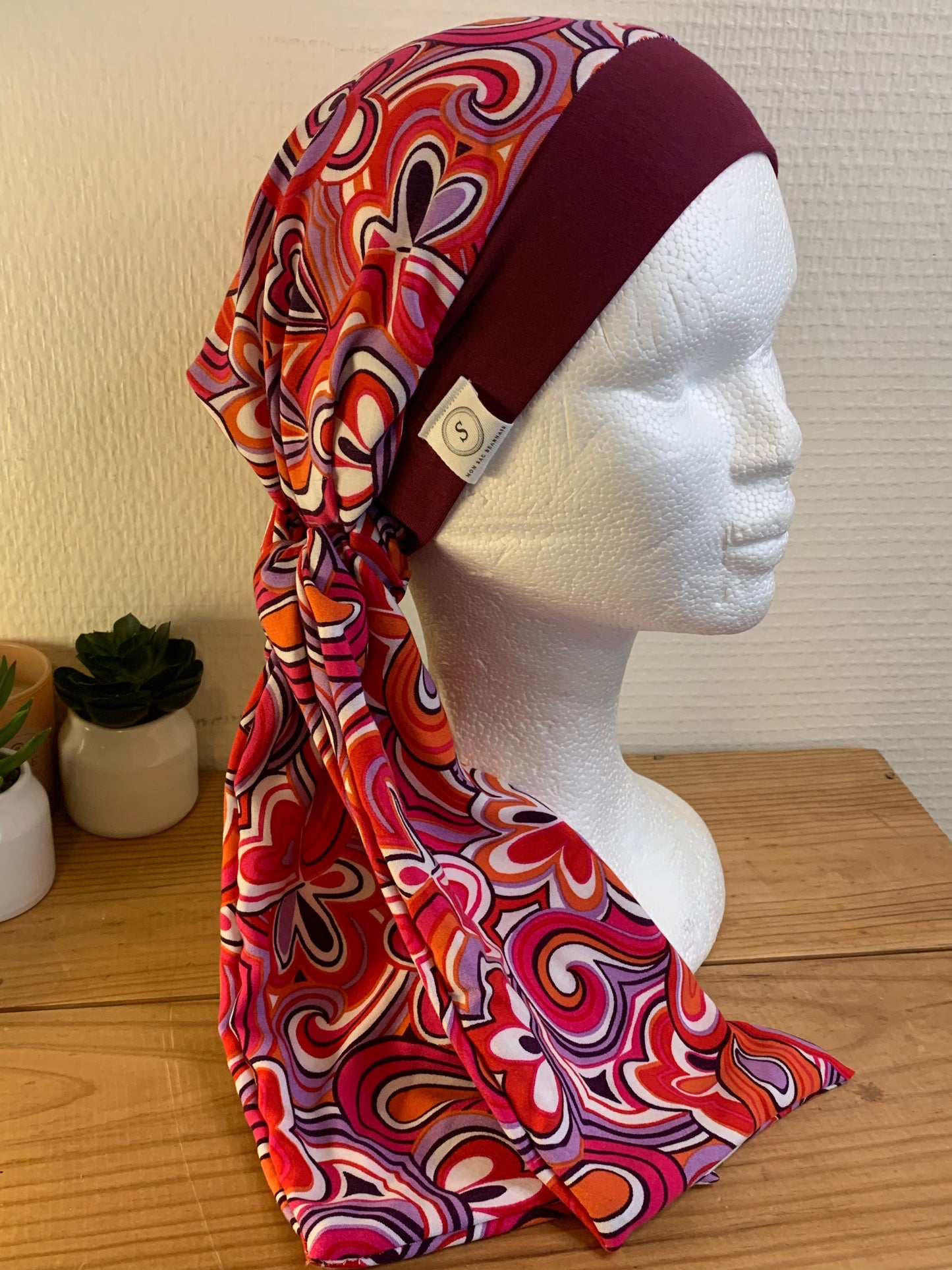 SUBLIMANT Bonnet de chimiothérapie foulard légèreté N11