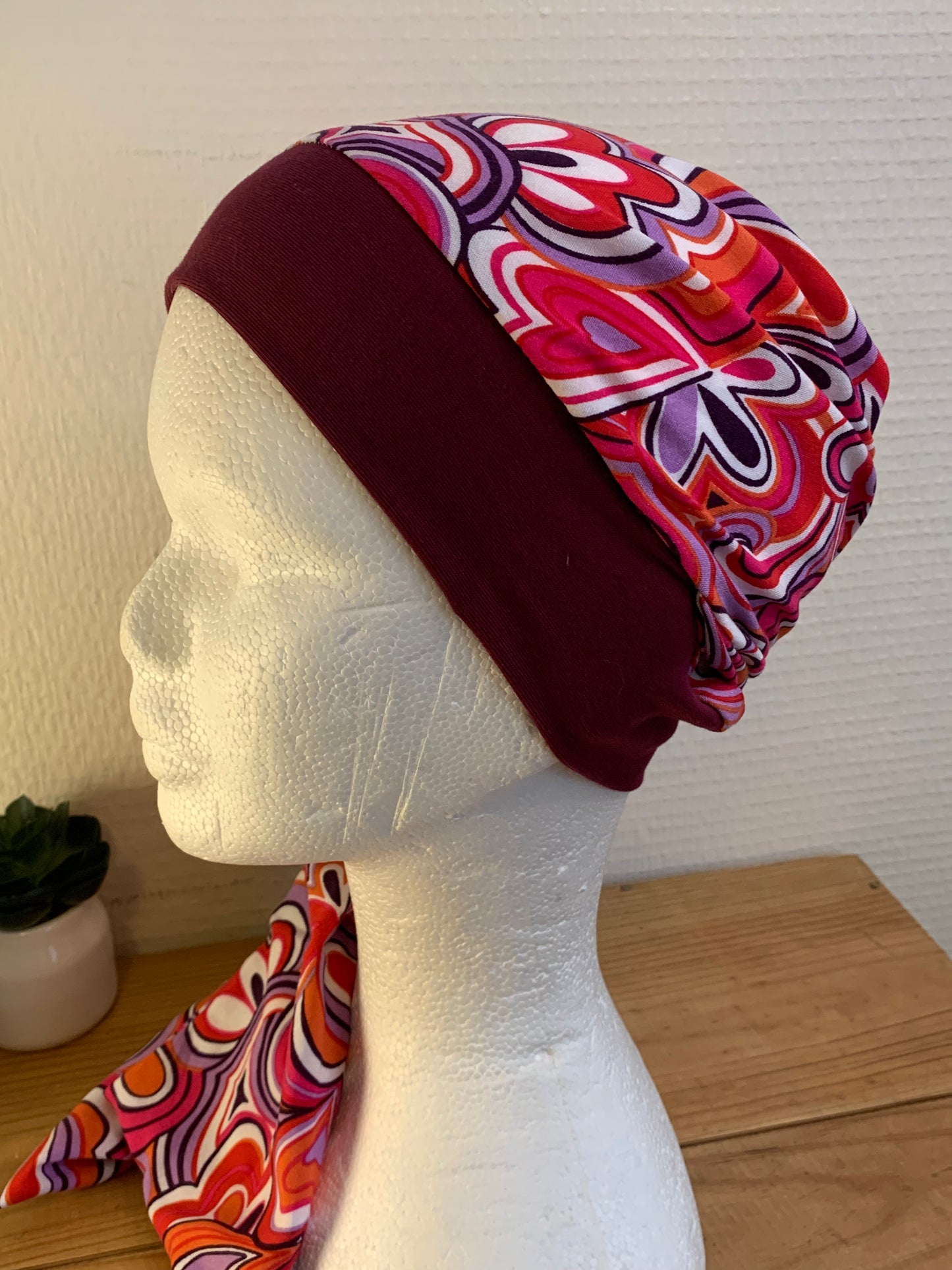 SUBLIMANT Bonnet de chimiothérapie foulard légèreté N11
