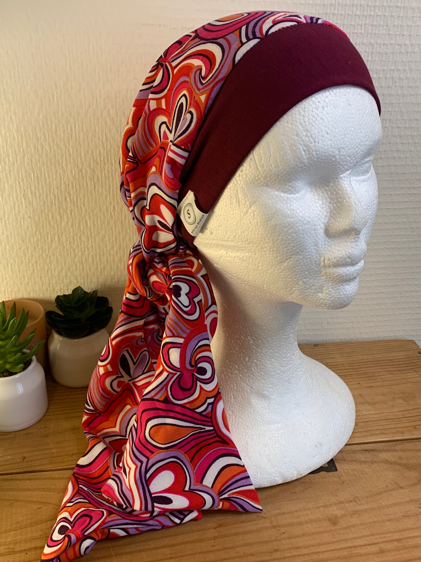 SUBLIMANT Bonnet de chimiothérapie foulard légèreté N11