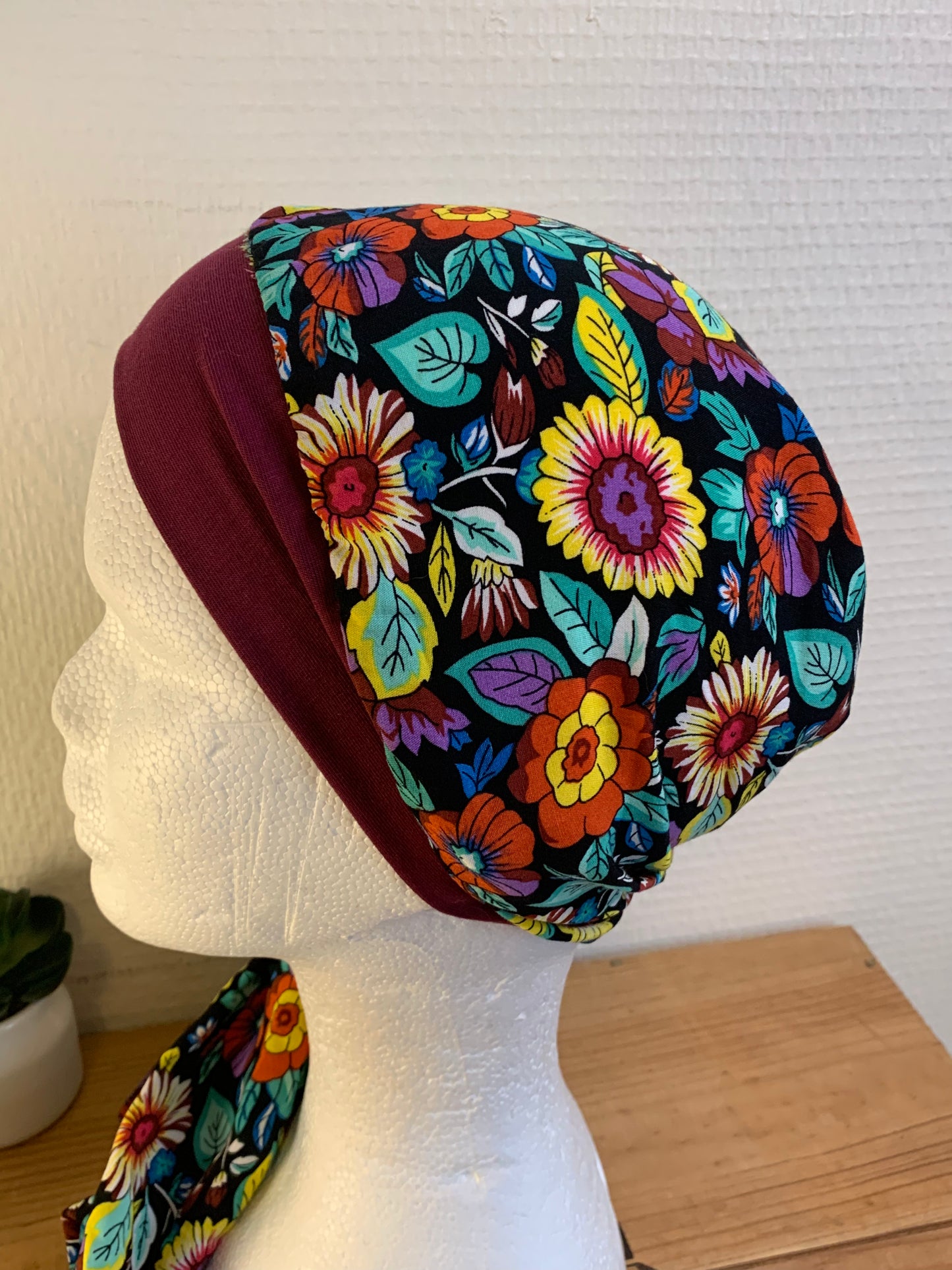 SUBLIMANT Bonnet de chimiothérapie foulard légèreté N13