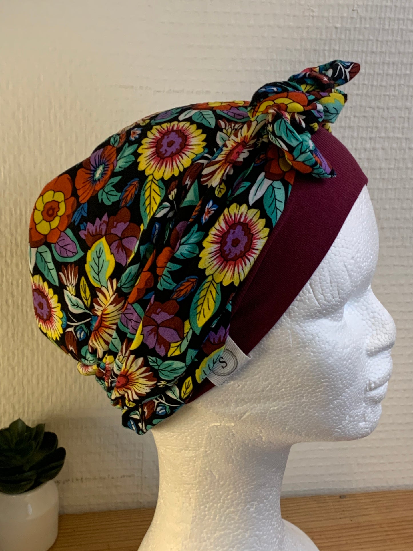 SUBLIMANT Bonnet de chimiothérapie foulard légèreté N6