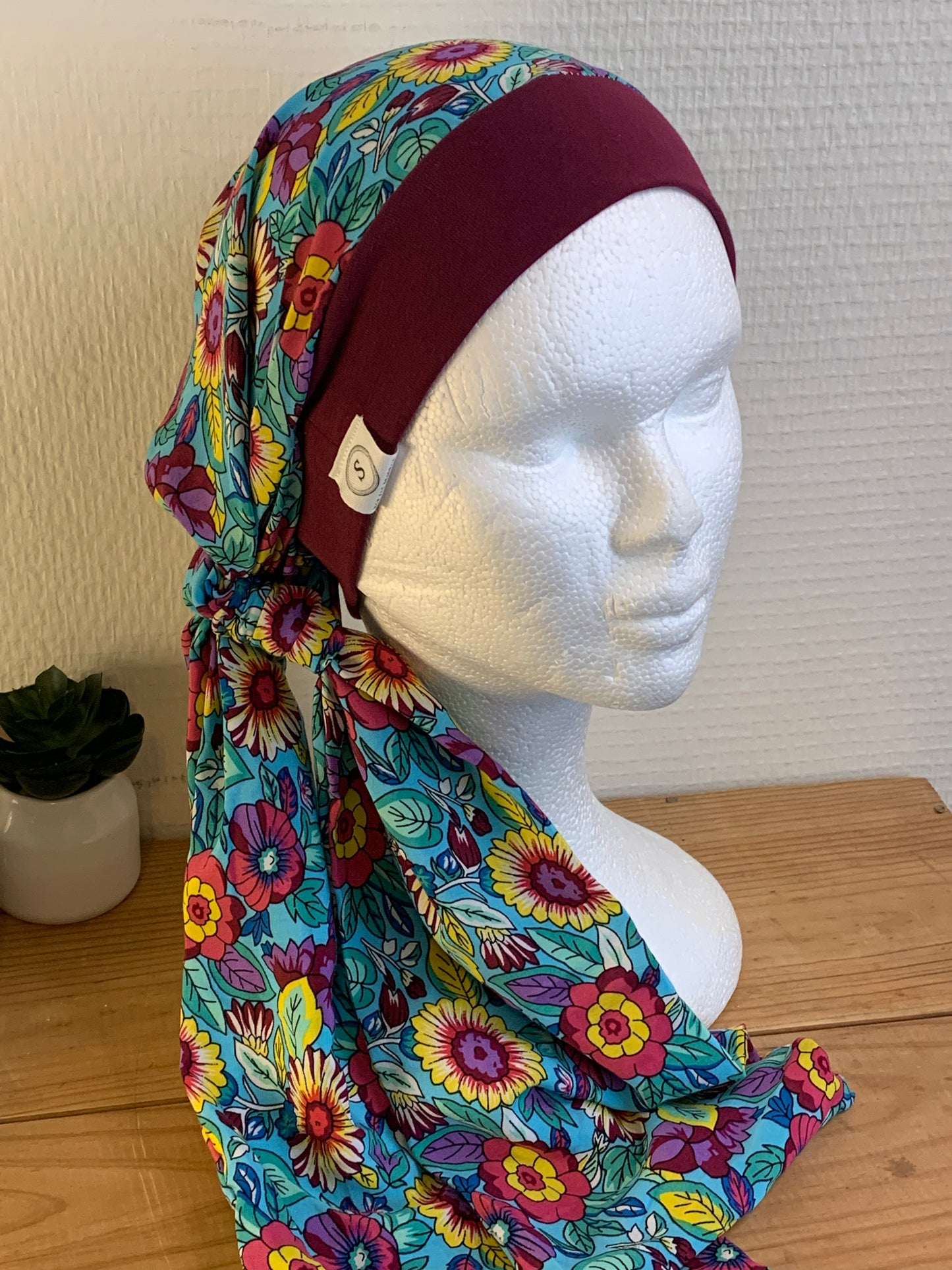 SUBLIMANT Bonnet de chimiothérapie foulard légèreté N13