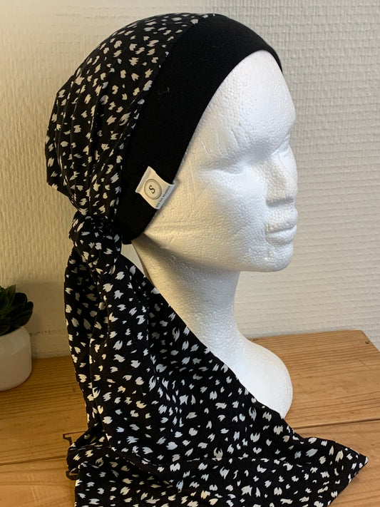 SUBLIMANT Bonnet de chimiothérapie foulard légèreté N1
