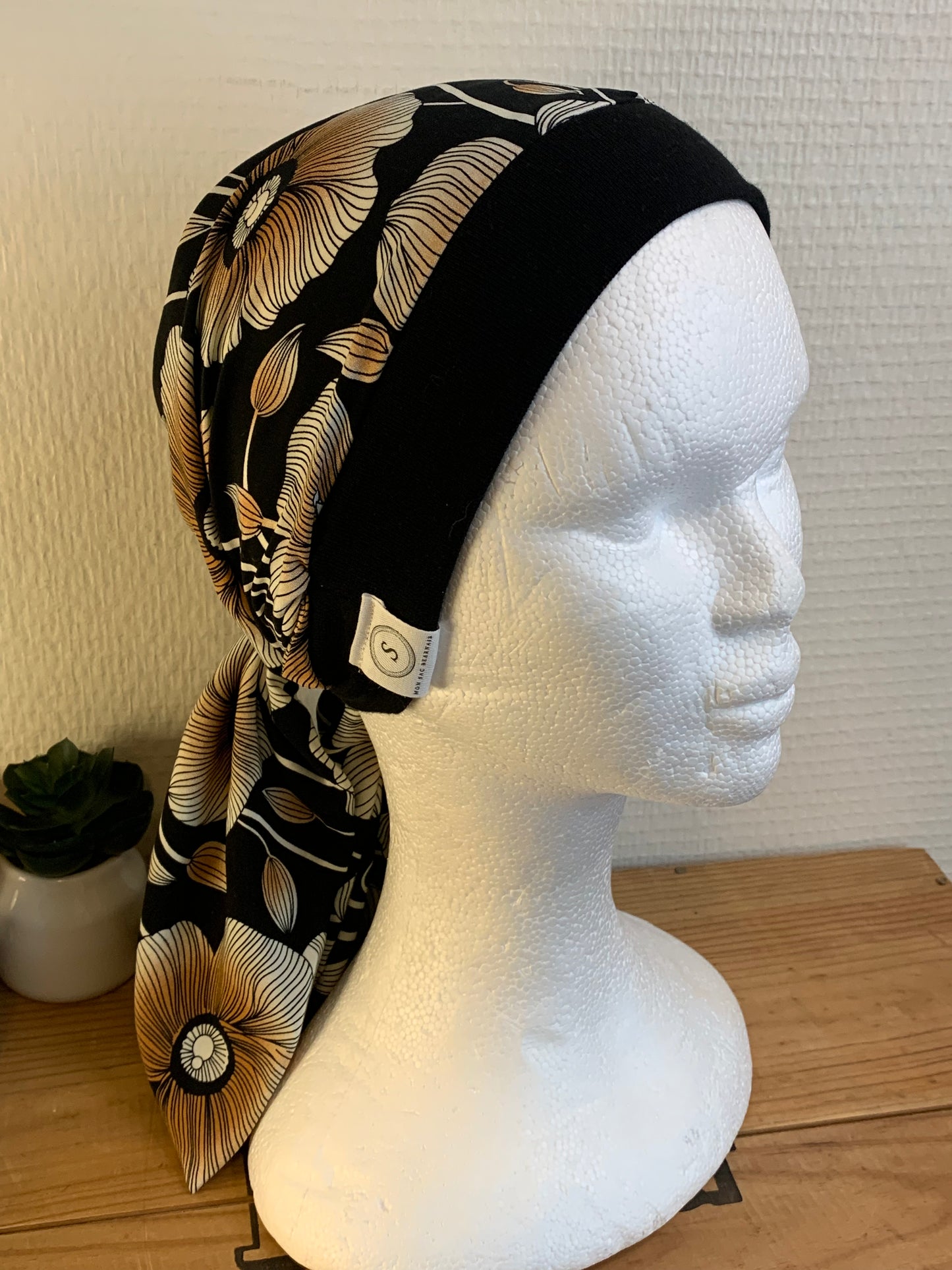 SUBLIMANT Bonnet de chimiothérapie foulard légèreté N24