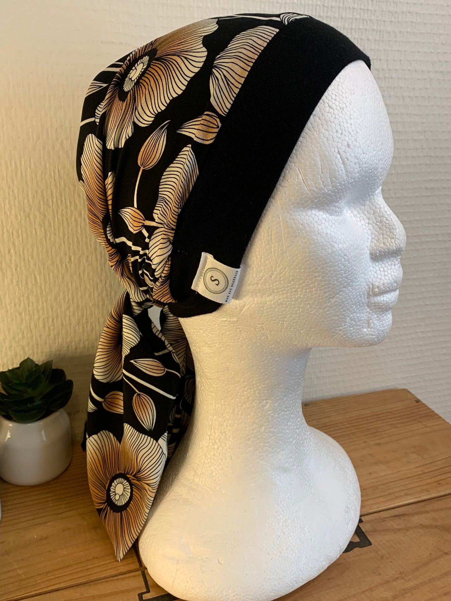 SUBLIMANT Bonnet de chimiothérapie foulard légèreté N24