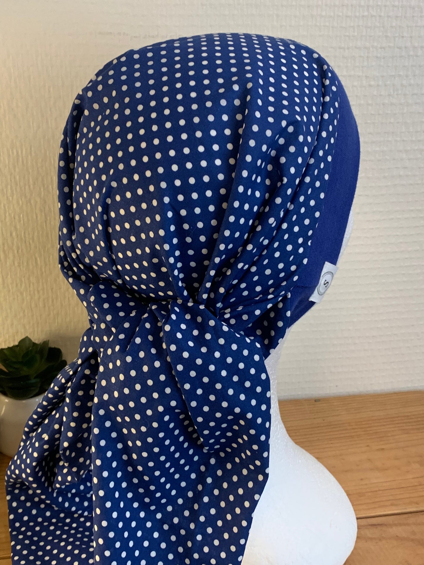 SUBLIMANT Grand bonnet de chimiothérapie foulard légèreté coton N21