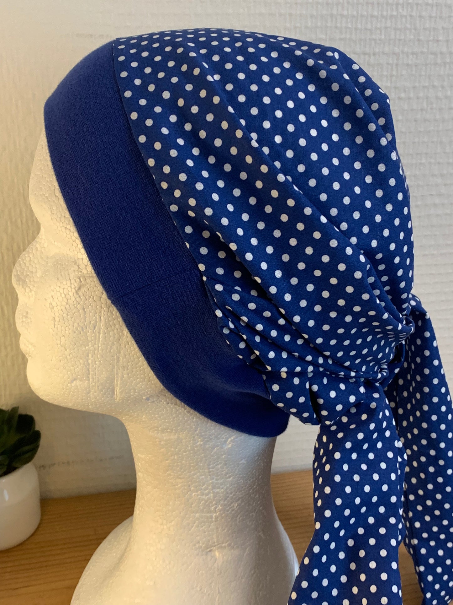 SUBLIMANT Grand bonnet de chimiothérapie foulard légèreté coton N21