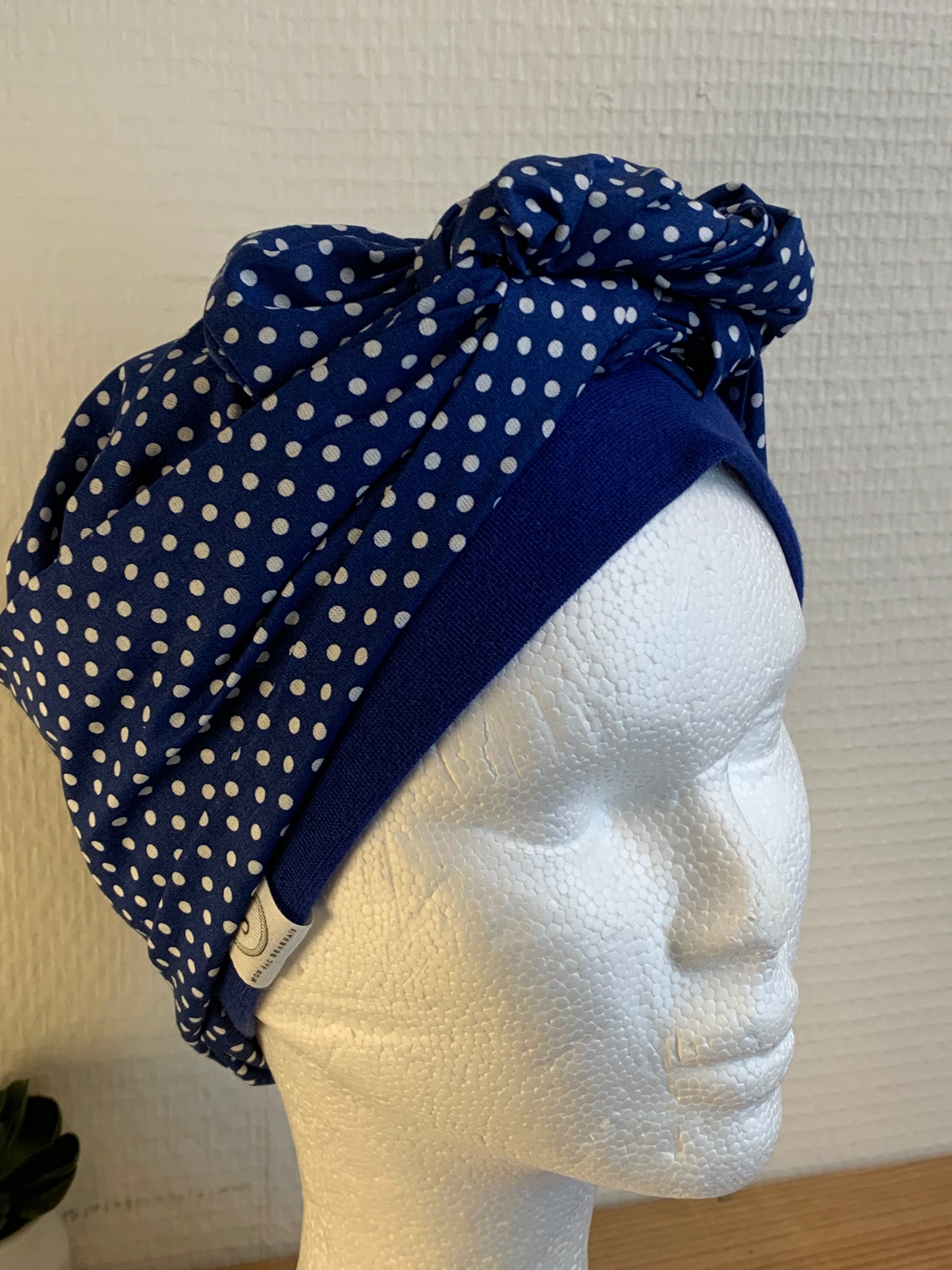 SUBLIMANT Grand bonnet de chimiothérapie foulard légèreté coton N21