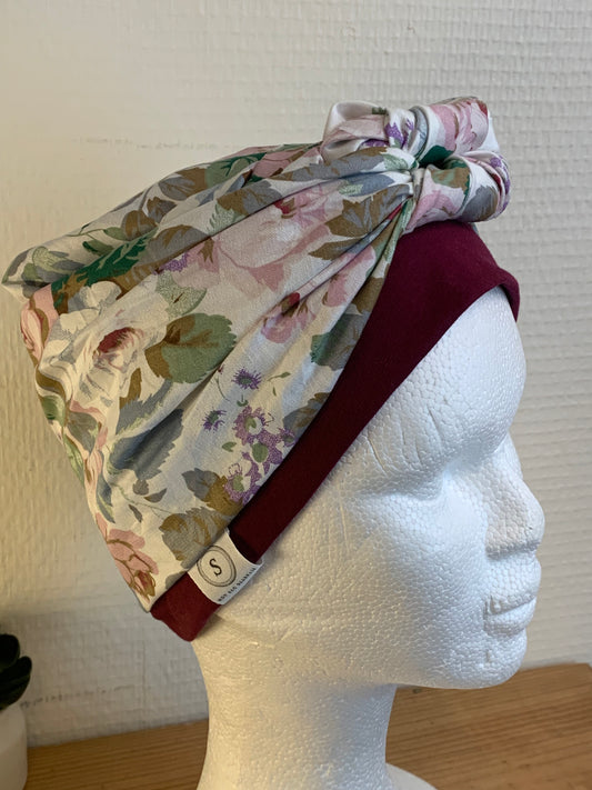 SUBLIMANT Grand bonnet de chimiothérapie foulard légèreté coton N22