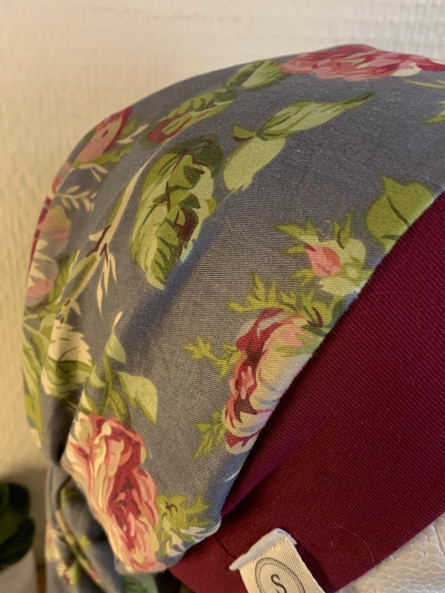 SUBLIMANT Grand bonnet de chimiothérapie foulard légèreté coton N24